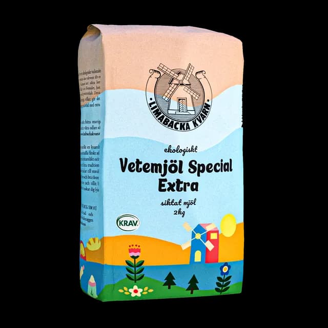 Limabacka Kvarn Vetemjöl Special Extra 2 kg