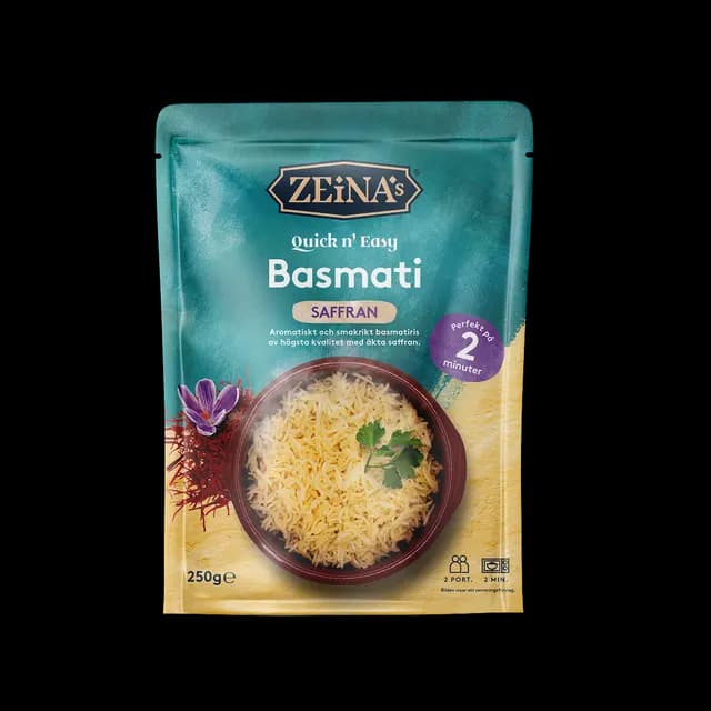 Zeinas Basmati Saffran Quick n' Easy 250 g