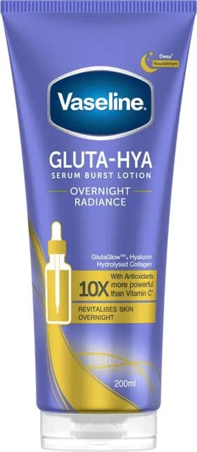 Vaseline Gluta Hya Overnight Radiance Body Serum 200 ml