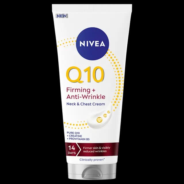 NIVEA Hudkräm Q10 Firming+ Anti-wrinkle Neck & Chest Cream 200 ml