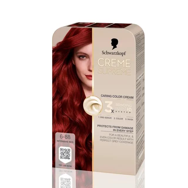 Schwarzkopf Creme Supreme 6-88 Intensive Red