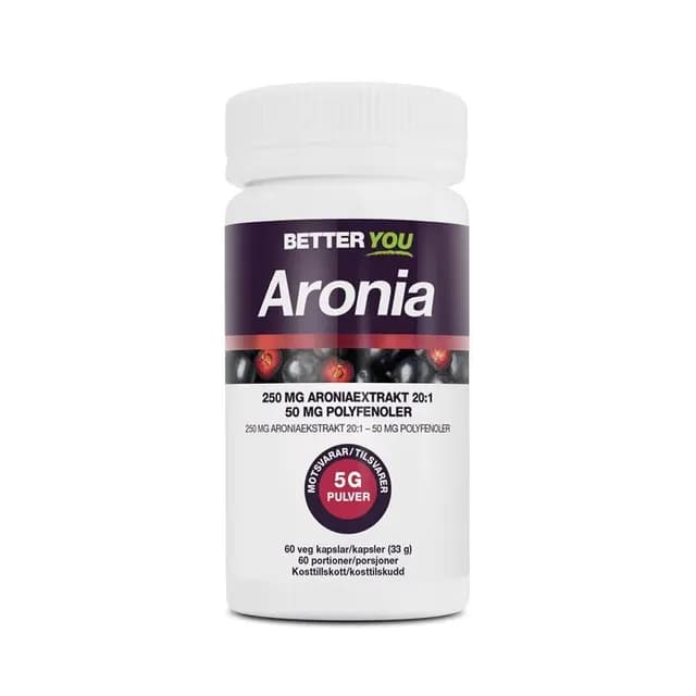 Better You Aronia 60 kapslar