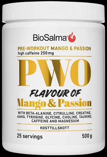 BioSalma PWO Mango & Passionsfrukt 500 g