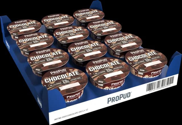 ProPud Proteinpudding Chocolate 200 g 12-pack