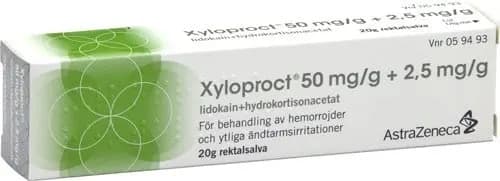 Xyloproct 20 g Rektalsalva