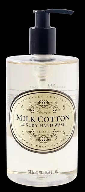 Naturally European Hand Wash Milk Cotton 500 ml