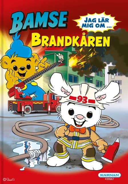 Bamse Jag lär mig om brandkåren