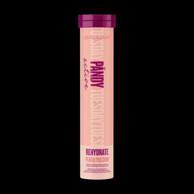 Pändy Rehydrate effervescent tablets Passion/Peach 20 st
