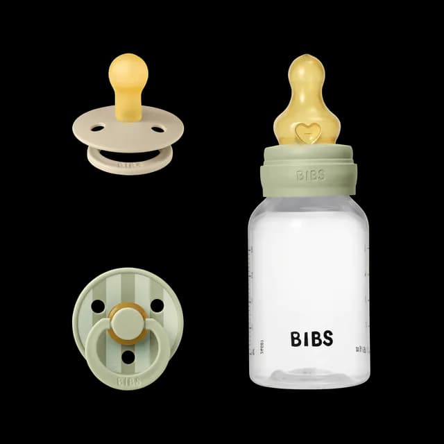 BIBS Gift Set Baby Sprinkle Sage
