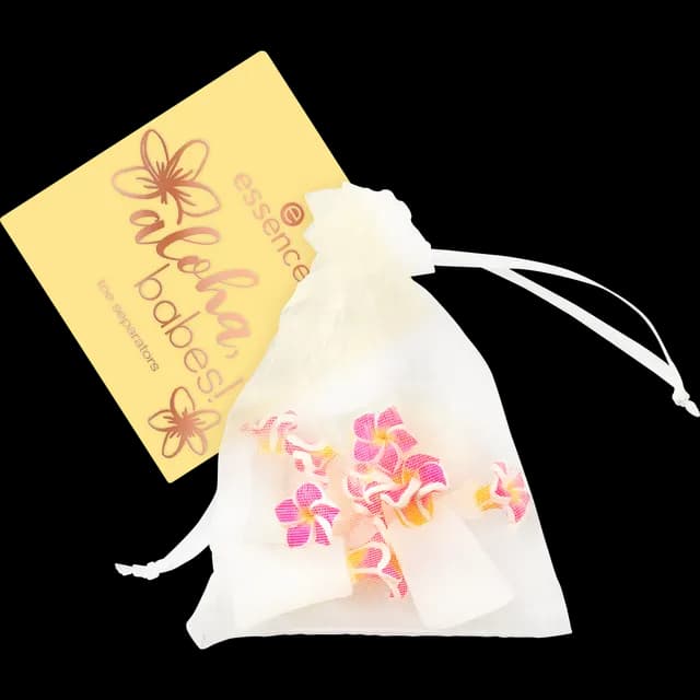 essence Aloha, Babes! toe separators 01 Beach Walk? Let's Talk! 8 st