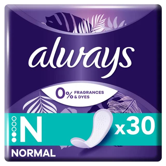 Always Dailies Normal Trosskydd 30 st