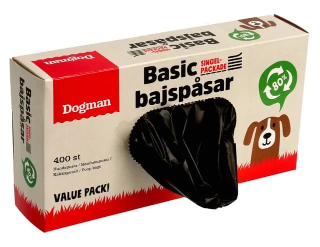Dogman Bajspåsar Value Pack 400-st