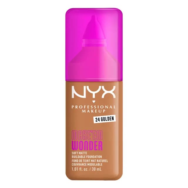 NYX Professional Makeup Make Em Wonder Foundation 24 Golden 30 ml