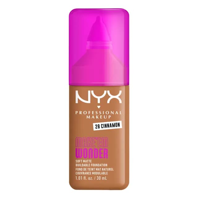 NYX Professional Makeup Make Em Wonder Foundation 28 Cinnamon 30 ml