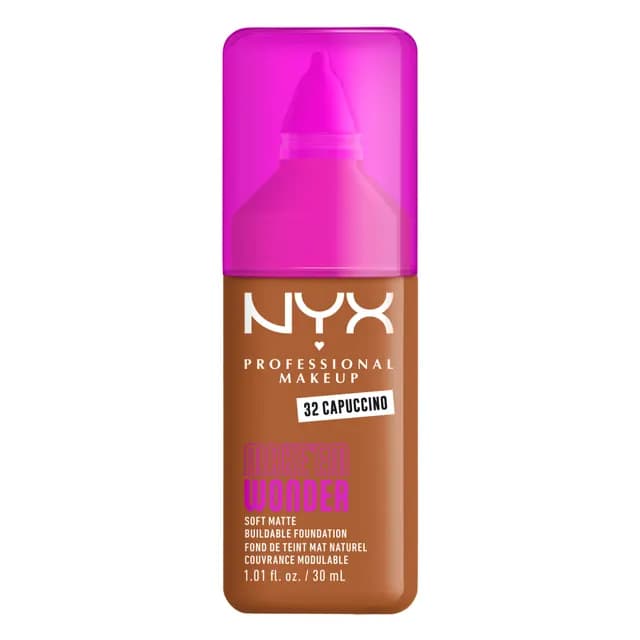 NYX Professional Makeup Make Em Wonder Foundation 32 Capuccino 30 ml