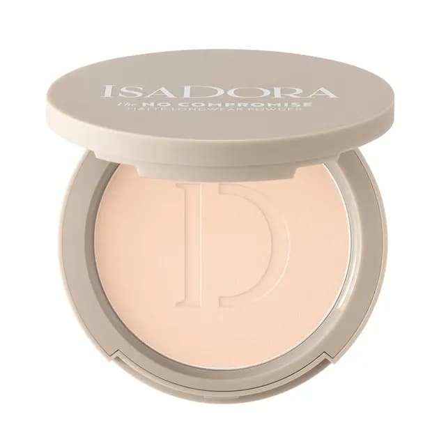 IsaDora The No Compromise Matte Longwear Powder 60 Neutral Porcelain 7 g