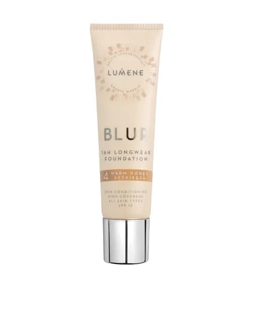 Lumene Blur 16h Longwear Foundation 4 Warm Honey SPF15 30ml