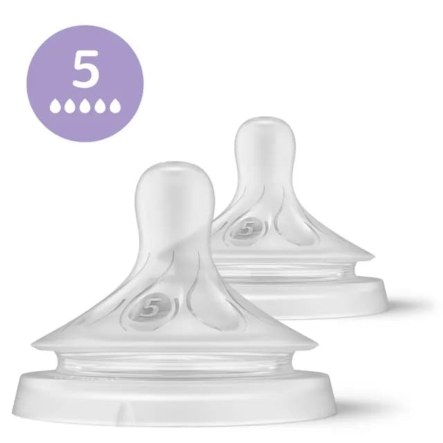 Philips Avent Natural Response Flasknapp (5) 6m+