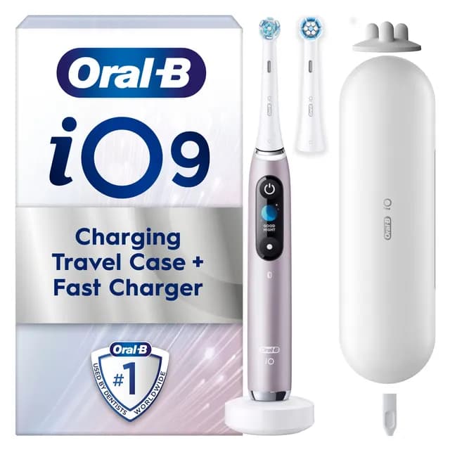 Oral-B iO 9 Eltandborste Rosenkvartsfärgad