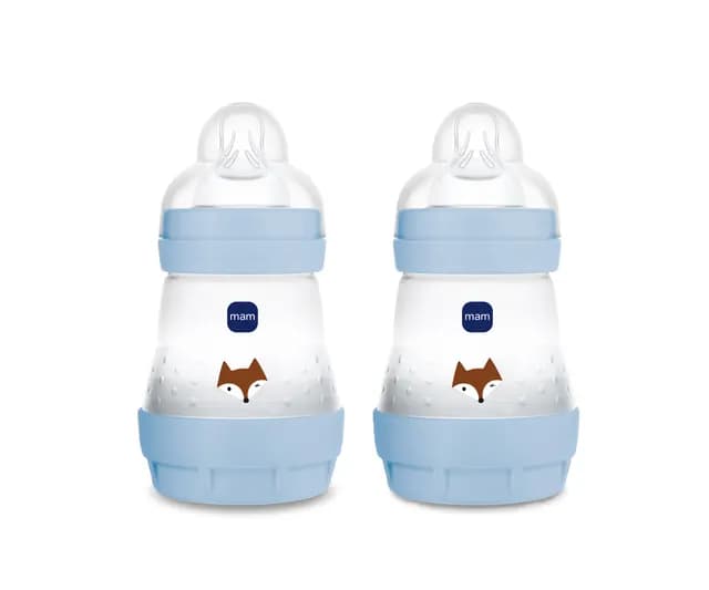 MAM Easy Start Anti-Colic 160 ml Blue 2 st