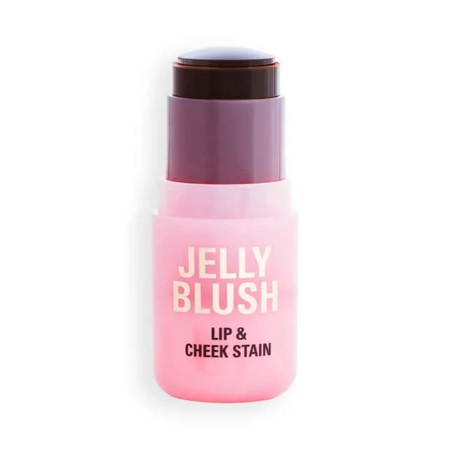 Revolution Jelly Blush Stick Lip and Cheek Stain Peach Orange 5,5 g