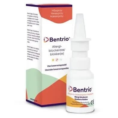Bentrio Nässpray Allergiblockerare 20 ml