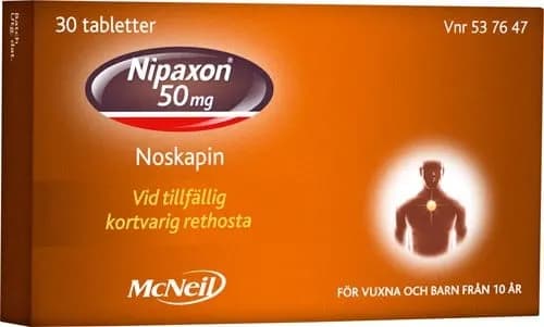 Nipaxon tablett 50 mg 30 st