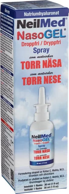 NeilMed NasoGel Spray mot Torr Näsa 30 ml