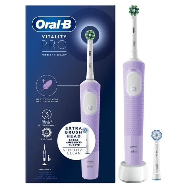 Oral-B Vitality Pro Lila Eltandborste