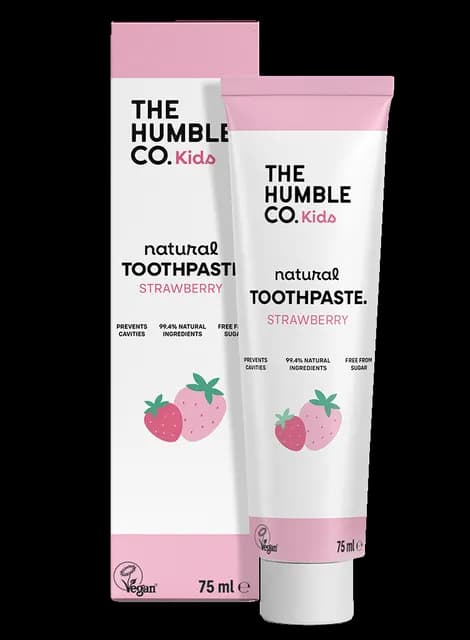 Humble Tandkräm Kids Strawberry Cosmos Natural 75 ml