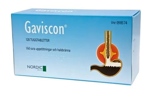 Gaviscon, tuggtablett 120 st