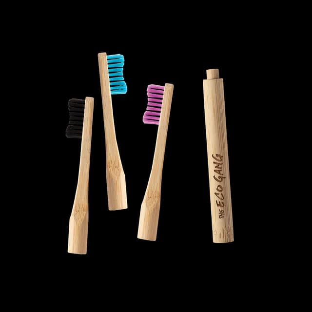 The Eco Gang Adult Replacable Head White Soft 3-pack