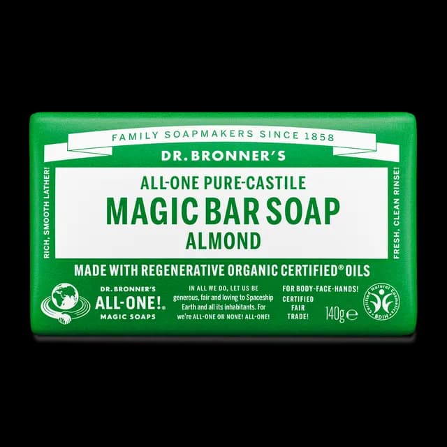 Dr. Bronner's Magic Bar Soap Almond 140 g