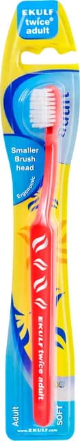 Ekulf Twice Adult Tandborste 1 st