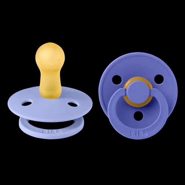 BIBS Colour Latex Size 2 Hush/Grape 2-pack