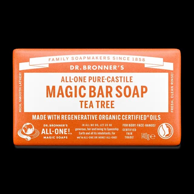 Dr. Bronner's Magic Bar Soap Tea Tree 140 g