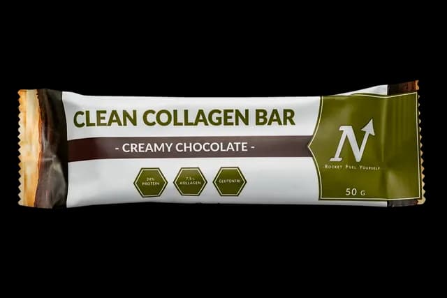 Nyttoteket Clean Collagen Bar Creamy Chocolate 50 g