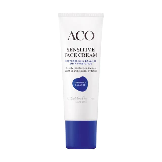ACO Sensitive Balance Face Cream Parfymfri Ansiktskräm 50 ml