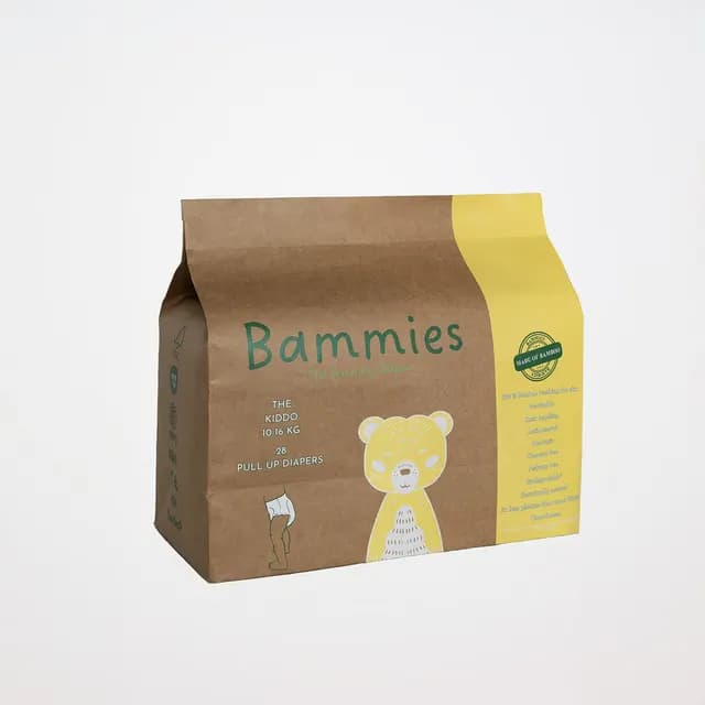 Bammies Bambubyxblöjor The Kiddo 10-16 kg 28 St