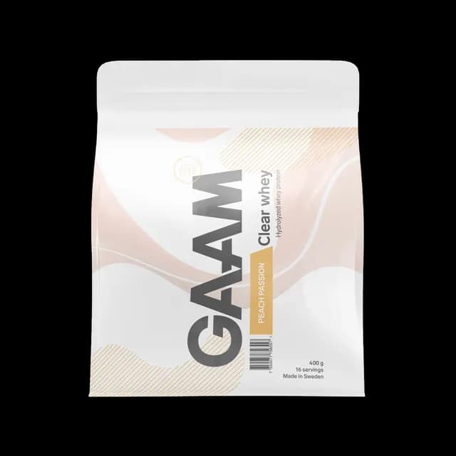 GAAM Clear Whey Peach Passion 400 g