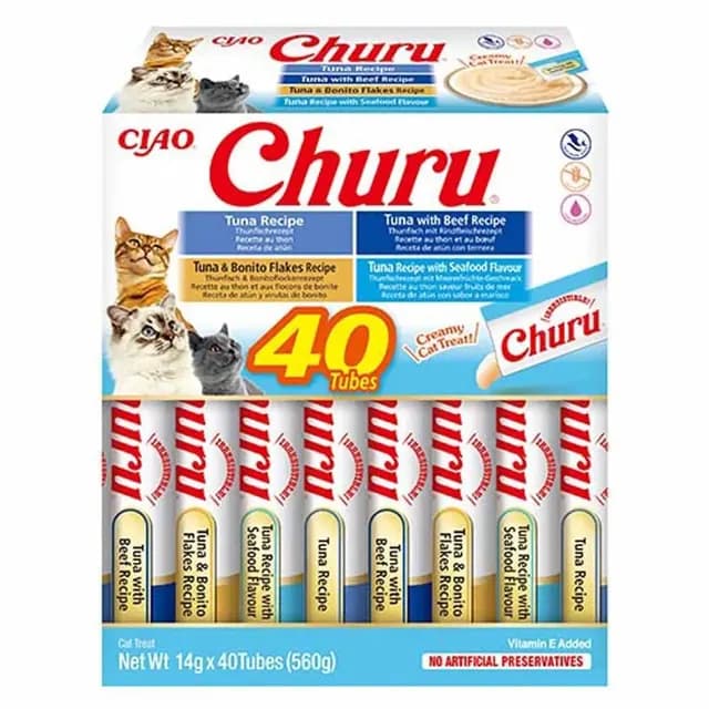 Churu Cat Tuna Varieties 40 st