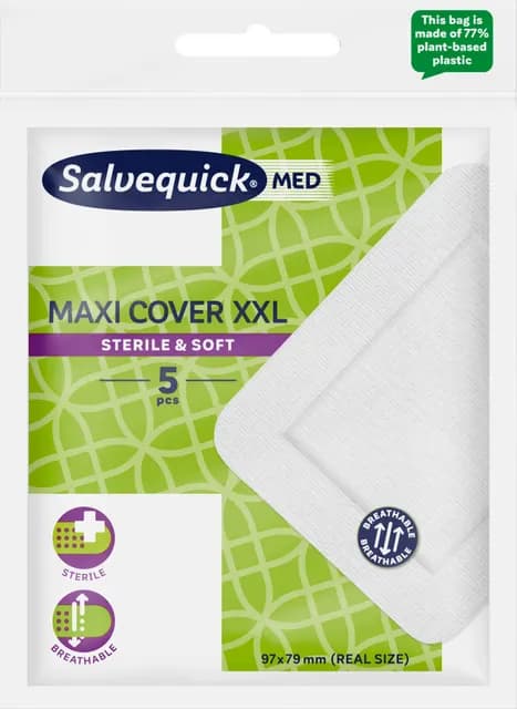 SalvequickMED Maxi Cover XXL plåster 5 st