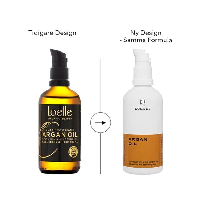 Loelle Arganolja med Pump 100 ml