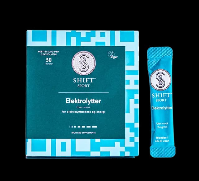 SHIFT Sport Elektrolyter Neutral Sachet 30 st x 2,4 g