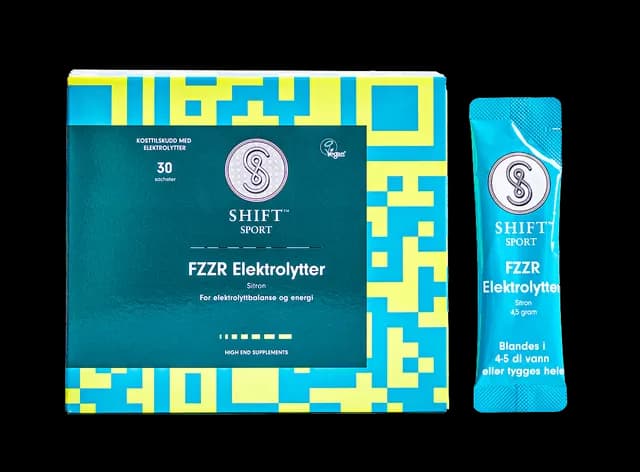 SHIFT Sport Elektrolyter FZZR Citron Sachet 30 st x 2,4 g