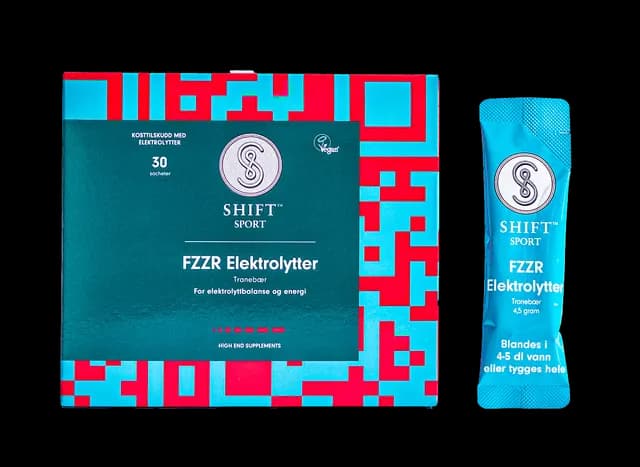 SHIFT Sport Elektrolyter FZZR Cranberry Sachet 30 st x 2,4 g