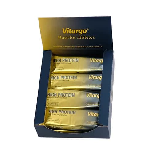 Vitargo High Proteinbar Salted Caramel 55 g 12-pack