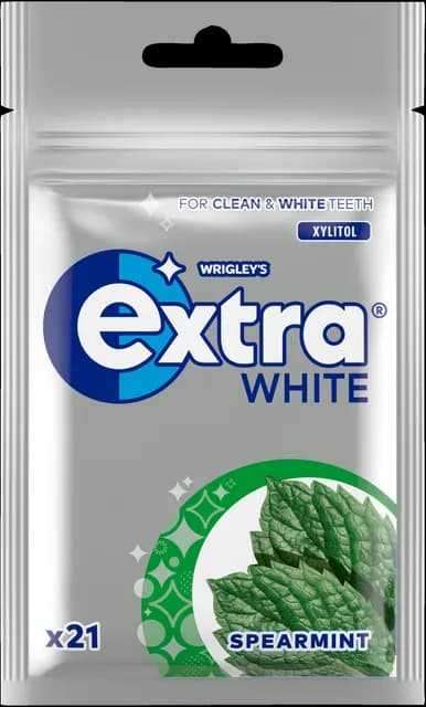EXTRA White Spearmint Tuggummi 21 st