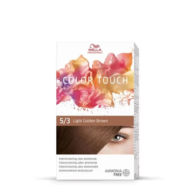 Wella Color Touch Kit 5/3 Light Golden Brown 130 ml