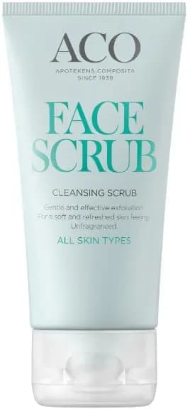ACO Face Cleansing Scrub Parfymfri Ansiktsskrubb 50 ml